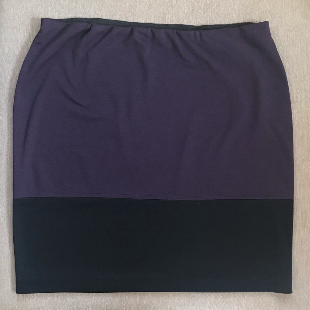Color Block Pencil Skirt